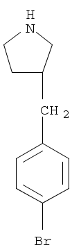 3-(4-bromobenzyl)pyrrolidine